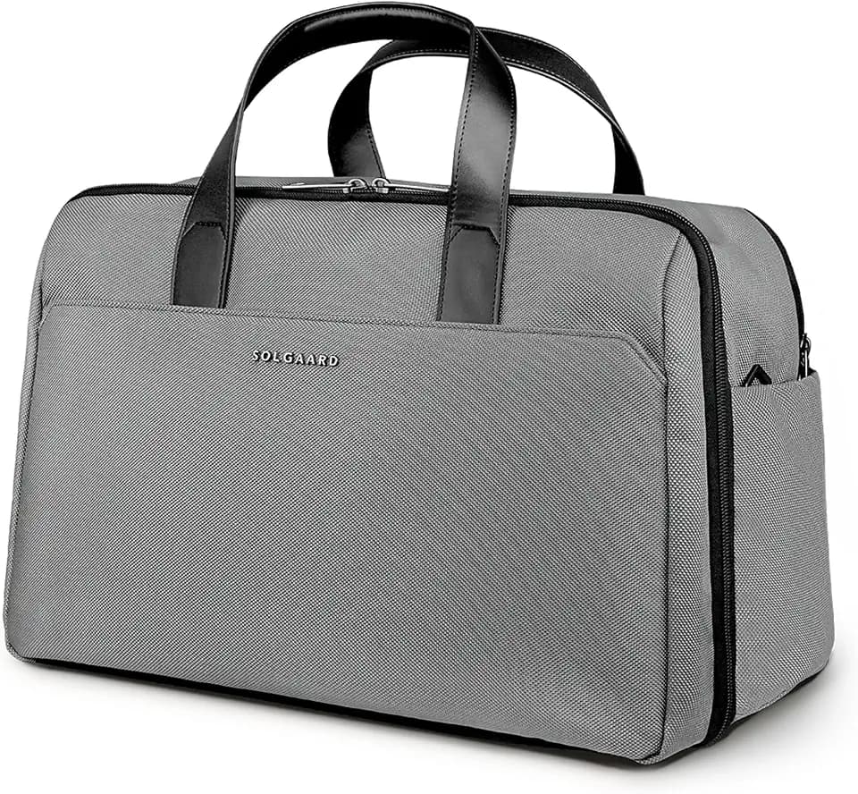 Solgaard Voyager Duffle - 20L Work, School & Travel Weekender Bag (Grey)