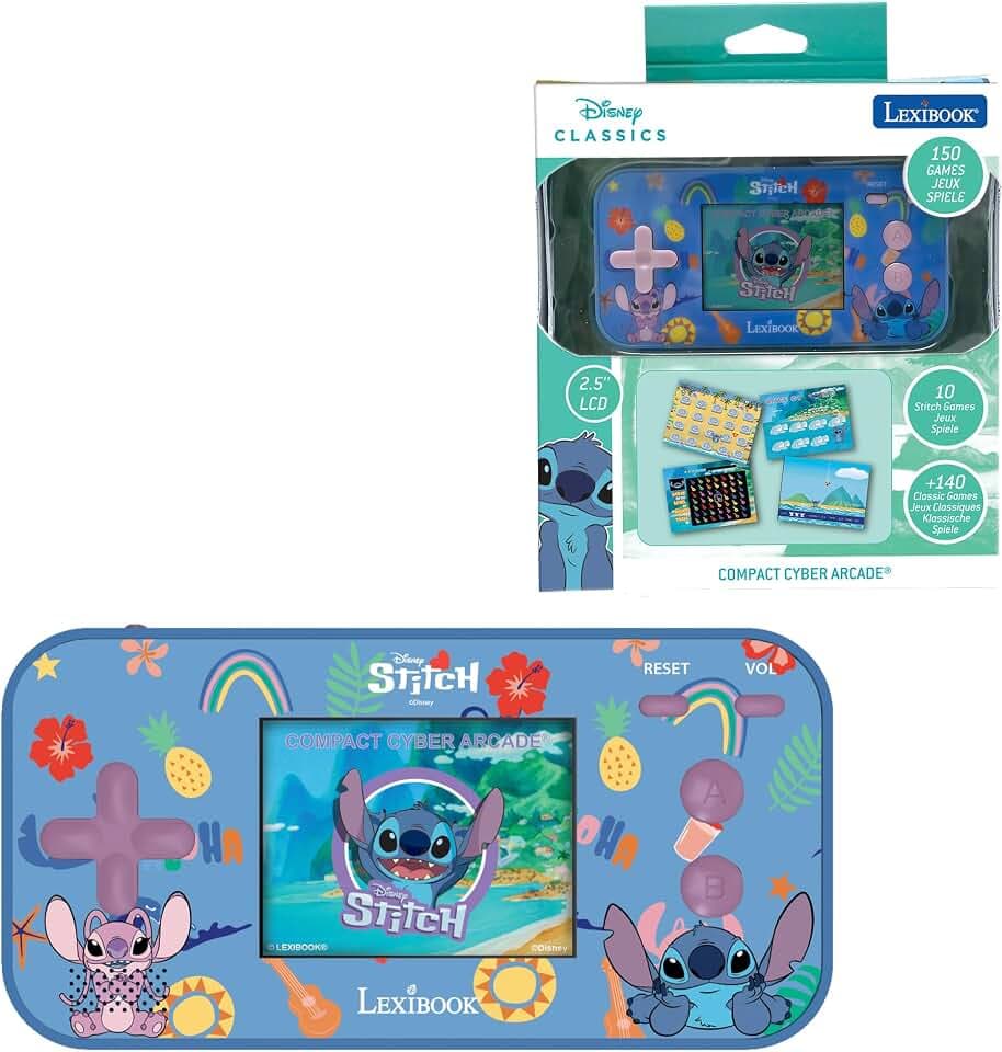 Lexibook, Stitch Cyber Arcade Console, JL2367D