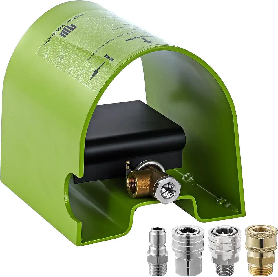 RIDGE WASHER Foot Valve Sewer Jetter Kit for Pressure Washer, 4000 PSI