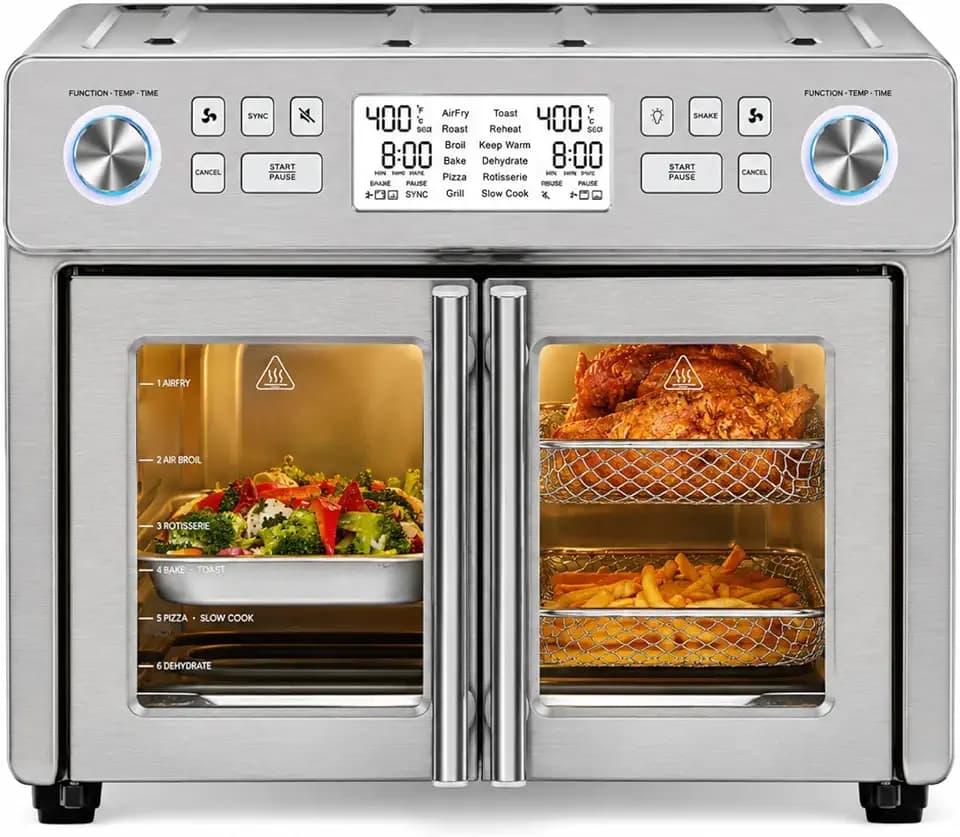 Emeril Lagasse Dual Zone Technology 25QT Air Fryer Oven