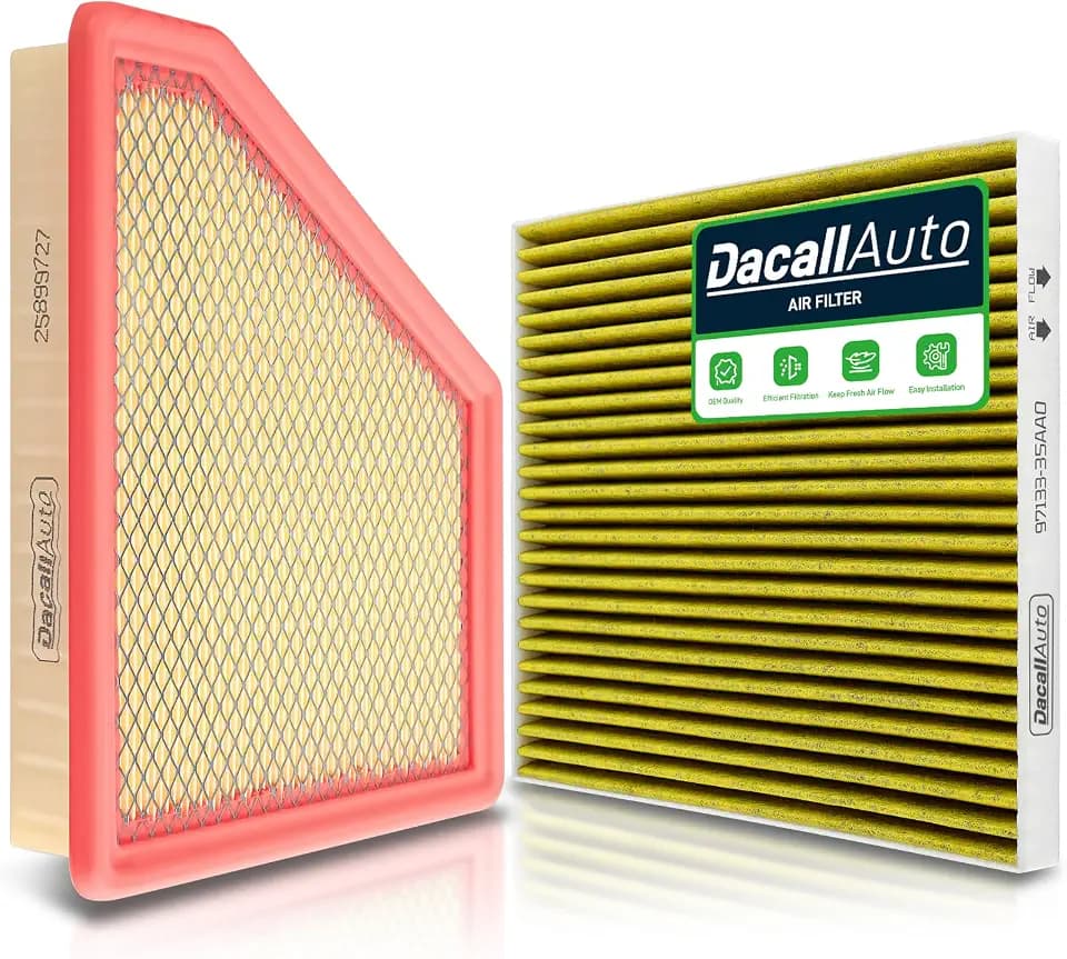 Engine & Cabin Air Filter Set for Chevrolet Equinox & GMC Terrain (10‑17)