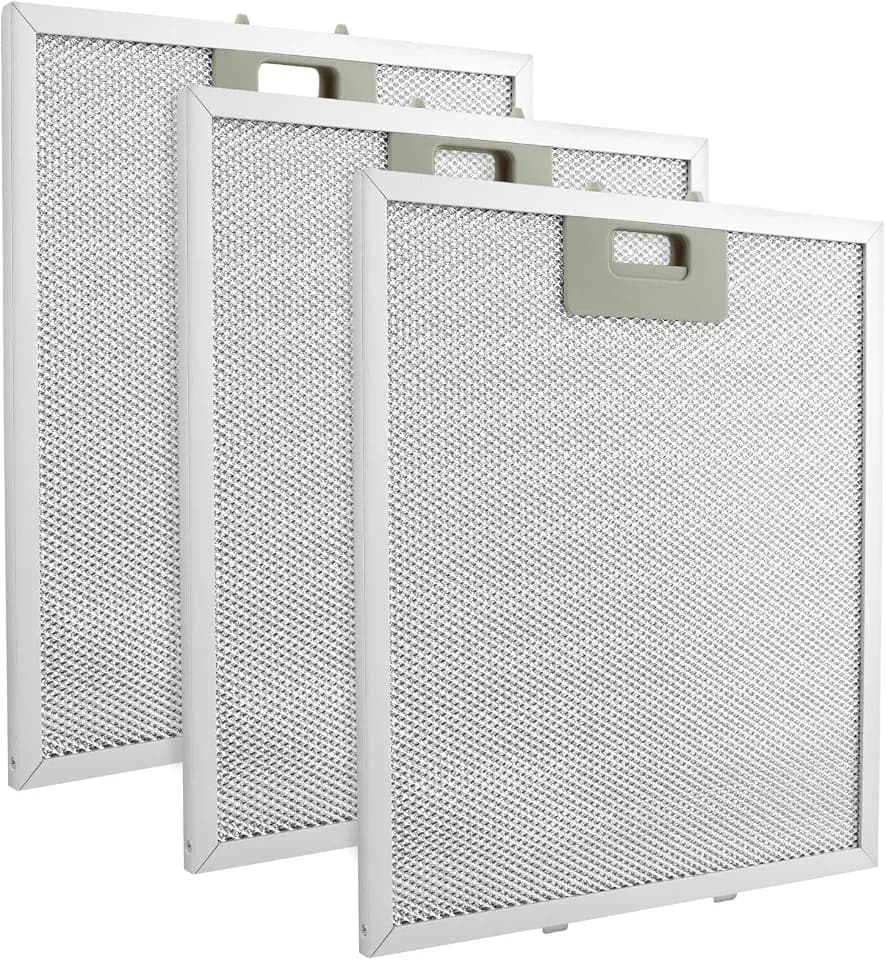 3 Pack W10169961A Range Hood Filter Replacement, 10.5 x 12 Inch
