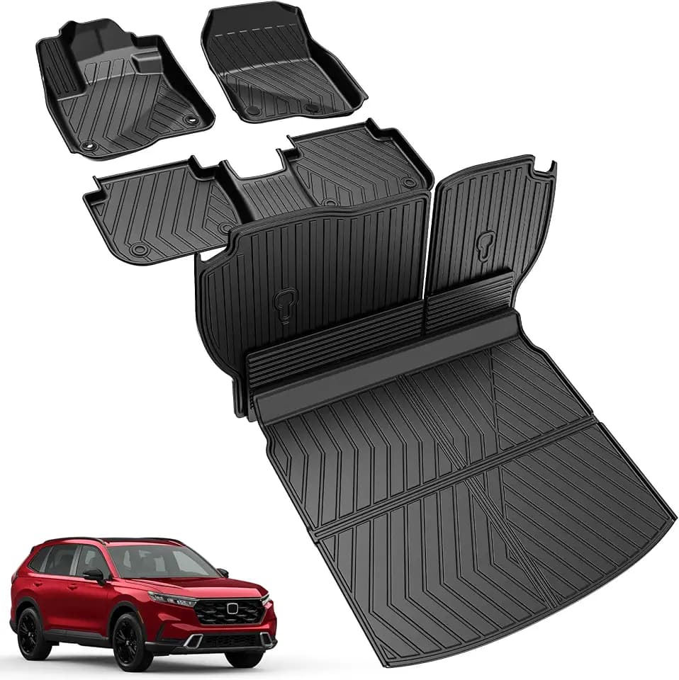 Floor Mats Fit for Honda CRV 2026 2025 2024 2023 (Gasoline & Hybrid)