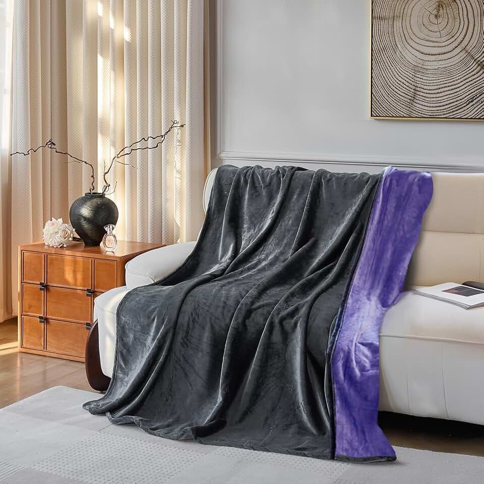 YISURE wasserdichte Decke Liebesdecke 153x102cm für Paare