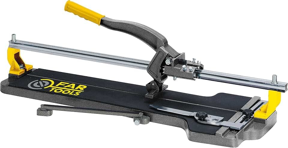 Fartools 210675 Manueller Fliesenschneider, 675 mm, Vorrichtung 22 x 10,5 x 2 mm, Schneide 20 mm