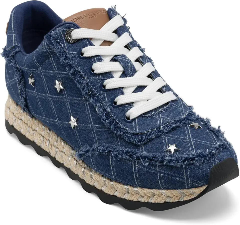 KARL LAGERFELD Women's Meaza Star Embellished Sneakers