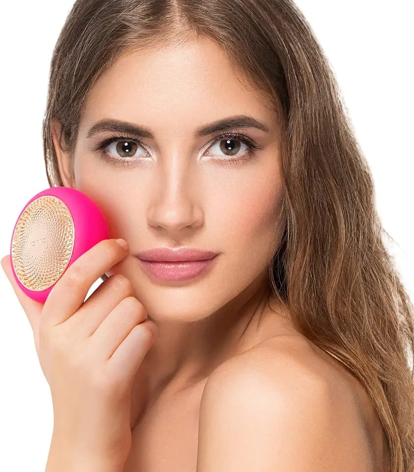 Foreo Ufo 2 Led-Gesichtsmaske, Voll-Led-Spektrum Und Rotlichttherapie, Gesichtsmasken Beauty, Wärme, Kühlung, Gesichtsmassagegerät, Feuchtigkeitsmaske Gesicht, Erhöhte Gesichtspflege-Aufnahme