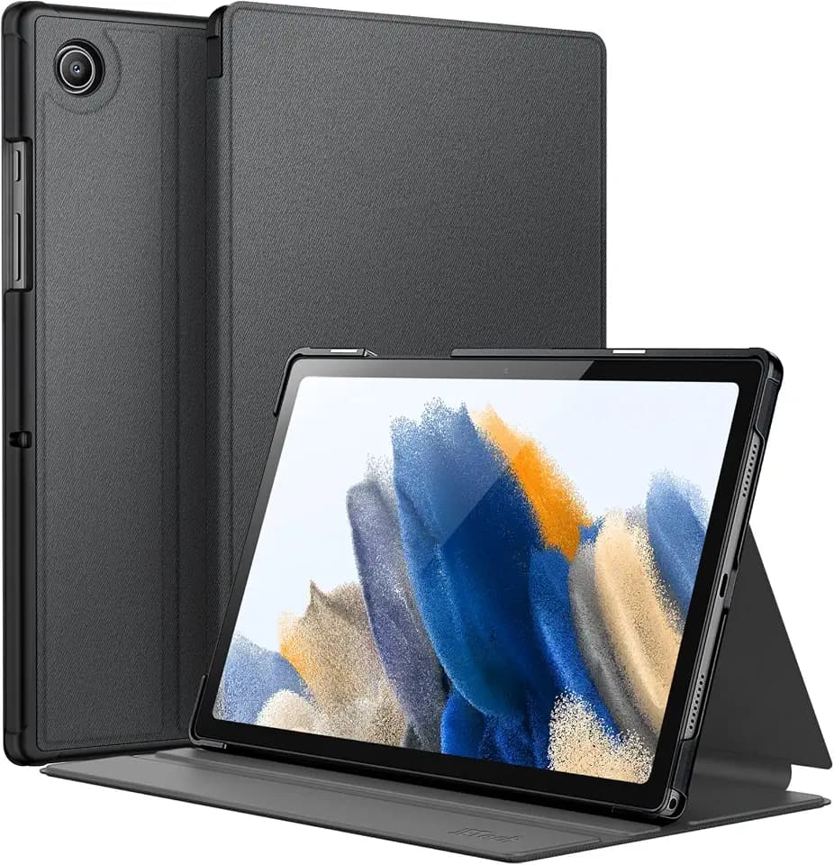 JETech Folio Case for Samsung Galaxy Tab A8 10.5", Black