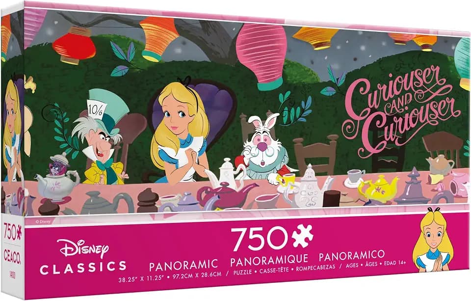 Buffalo Games - Disney Alice in Wonderland - 750 Piece Puzzle for Adults