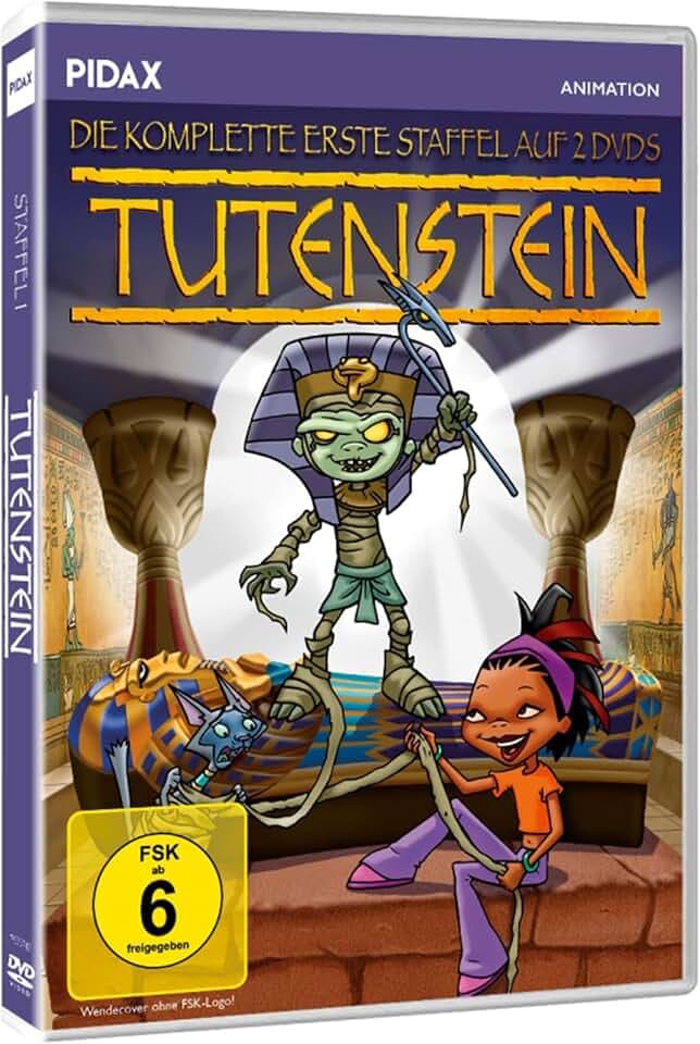 Tutenstein – Die komplette 1. Staffel der preisgekrönten Zeichentrickserie mit 13 ägyptischen Abenteuern (KI.KA-Kult) [2 DVDs]