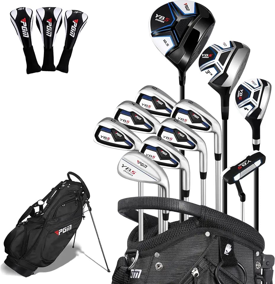 PGM 12/15 Pieces Men's Complete Golf Club Set for Right Handed