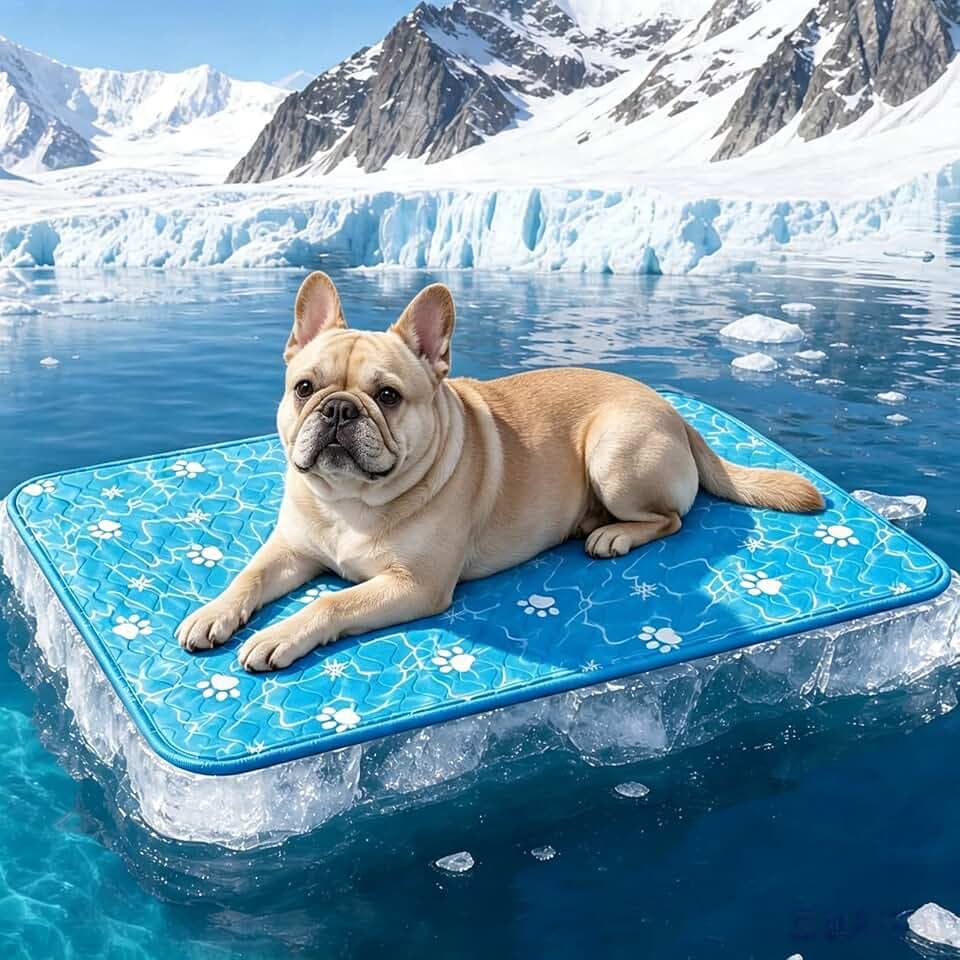 Kühlmatte Hund 70x50 cm Kühlmatte Für Mittelgroße Hunde