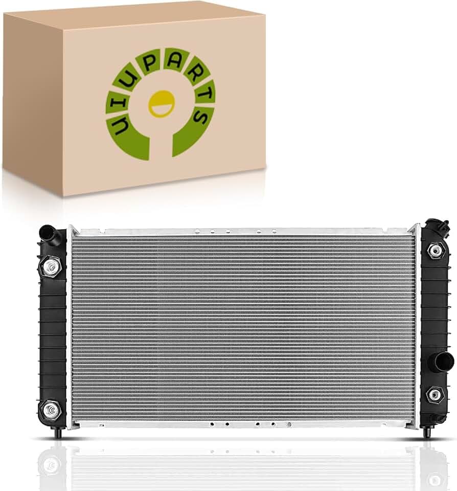 UIU Engine Coolant Radiator with Transmission Oil Cooler For Chevy S10 4.3L 1996-2004，Blazer 4.3L 1996-2005，GMC Jimmy 4.3L 1996-2005，Sonoma 4.3L 1996-2004，Oldsmobile Bravada 4.3L 96-01 & More CU1826