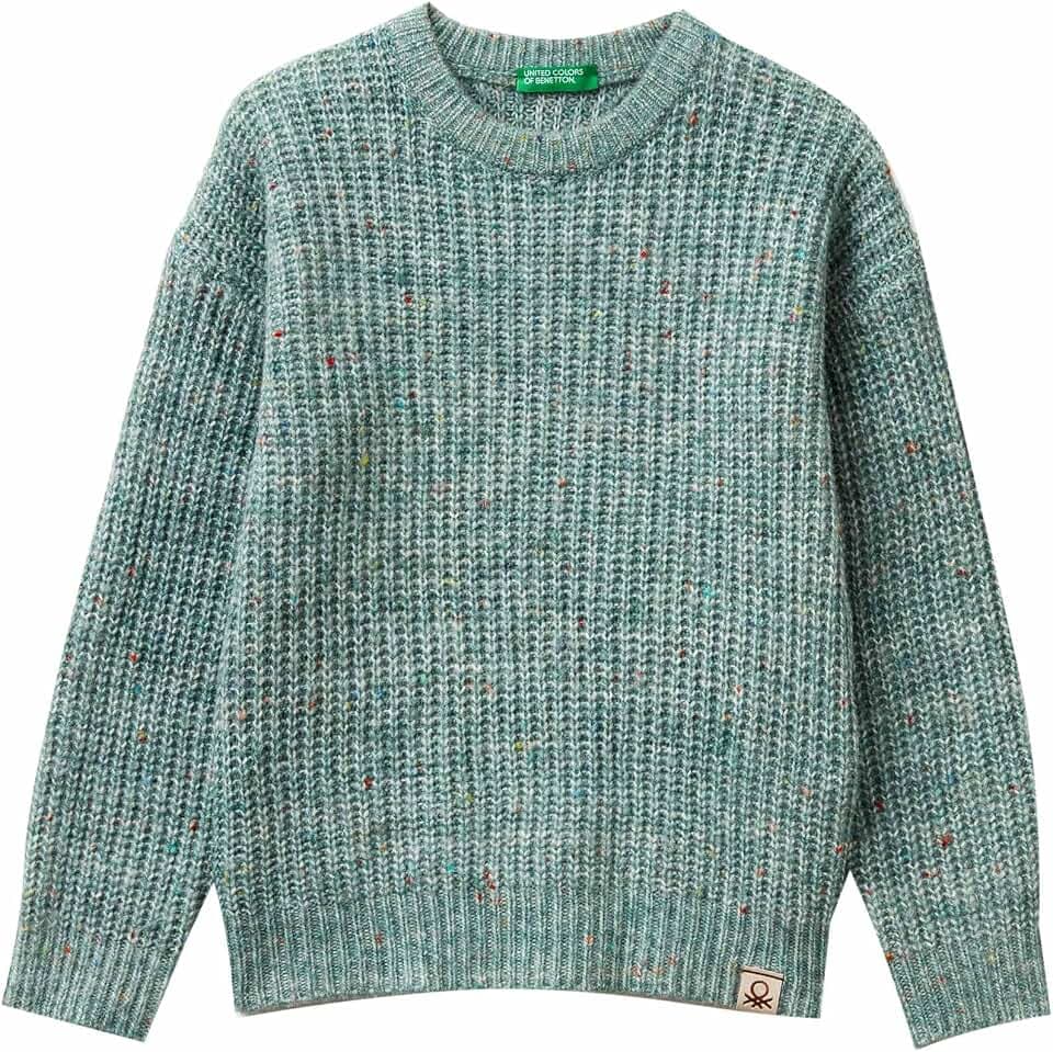 United Colors of Benetton Unisex Maglia G/C M/L 17ufc109y Pullover (1er Pack)