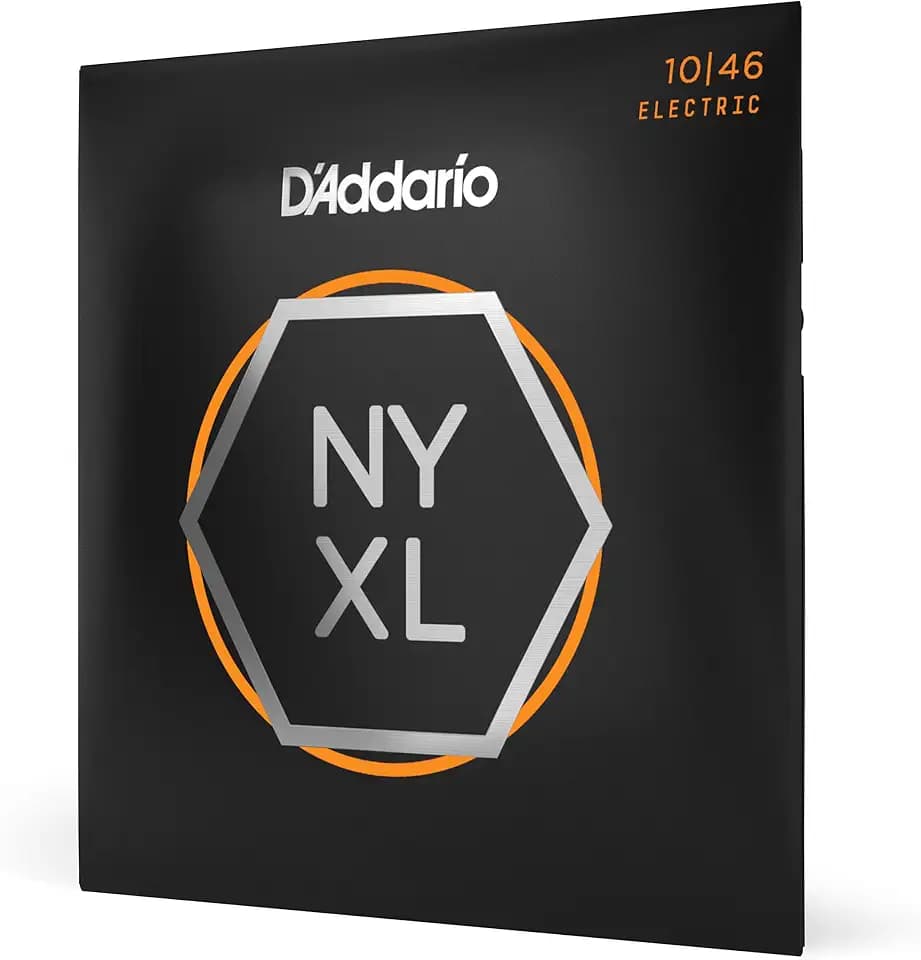 D'Addario Electric Guitar Strings, NYXL Nickel Plated, NYXL1046