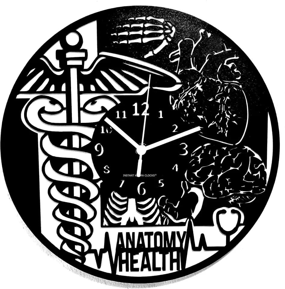 Wanduhr | Doktor | Familienarzt | Klinik | Krankenhaus | Arztpraxis | Geschenkidee