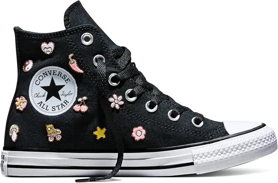 Converse Unisex Adult Chuck Taylor All Star Retro Embroidery High Top Sneaker