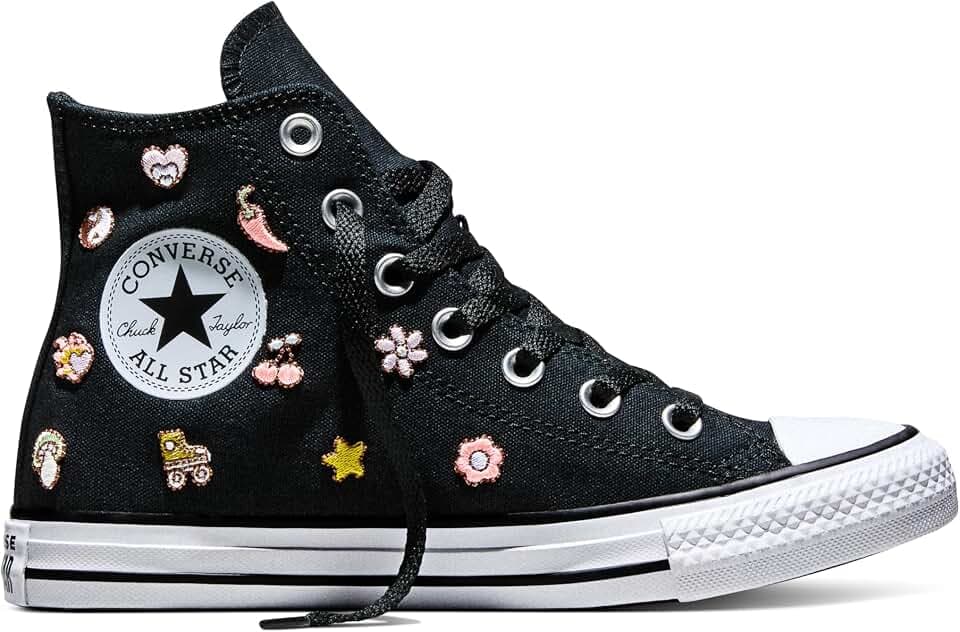Converse Unisex Adult Chuck Taylor All Star Retro Embroidery High Top Sneaker