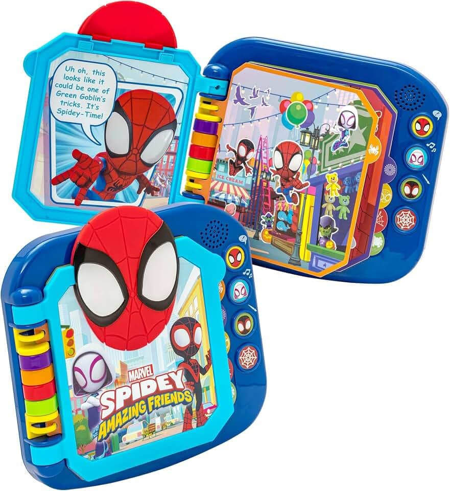 Spidey and His Amazing Friends Kids Book, Learning Toys for Toddlers 3+