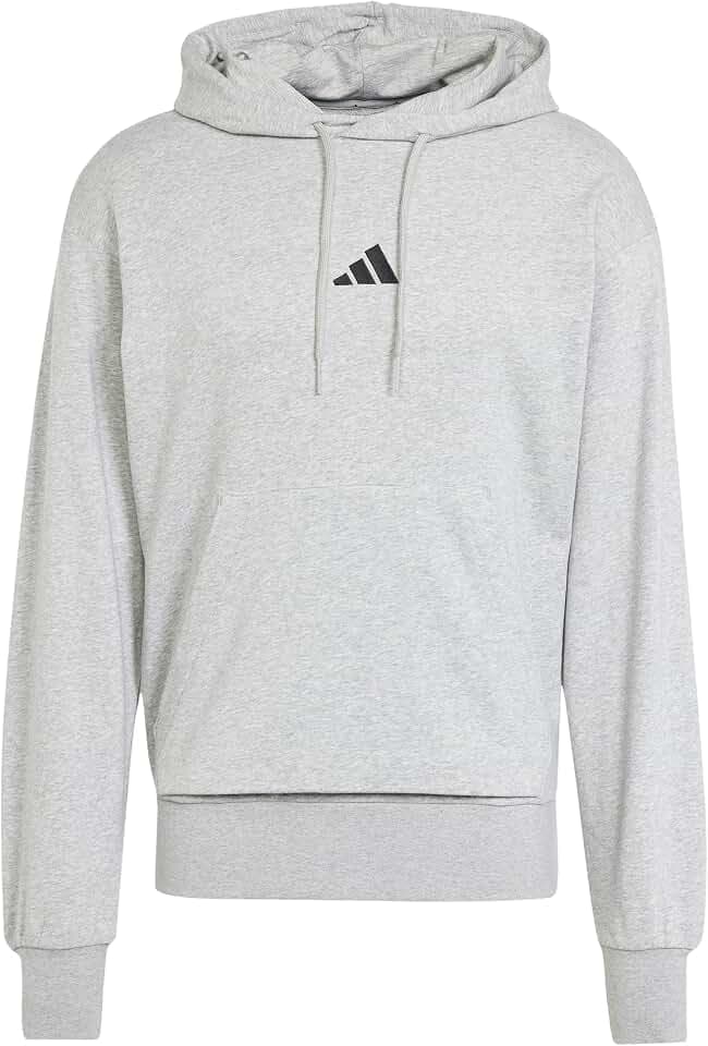adidas Herren Essentials Feelcozy French Terry Hoodie Kapuzenpullover (1er Pack)