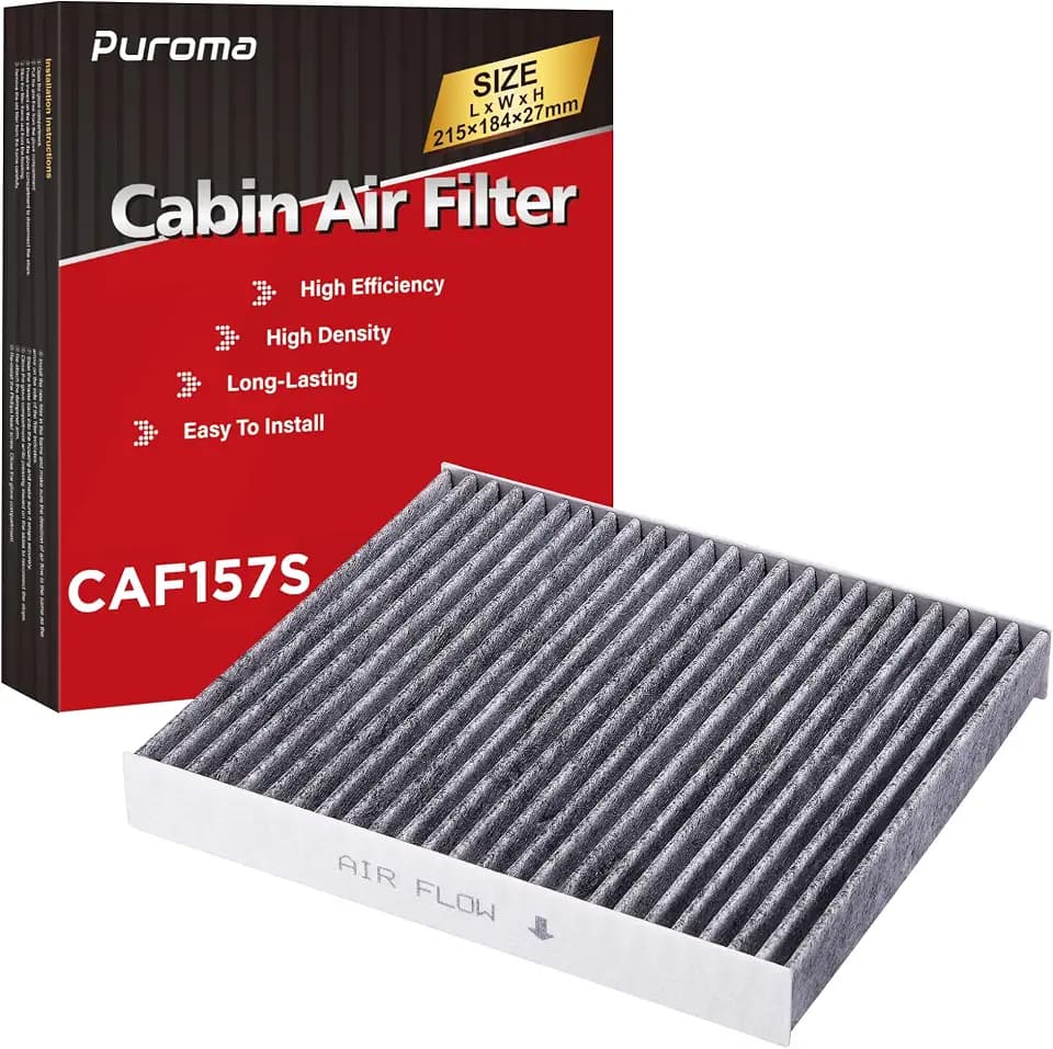 Puroma 1 Cabin Air Filter Activated Carbon for CP157 CF12157 Lexus Toyota
