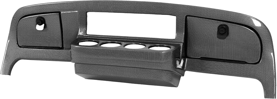 ALMULOO Golf Cart Dashboard Cover Compatible with 2014-Up Express