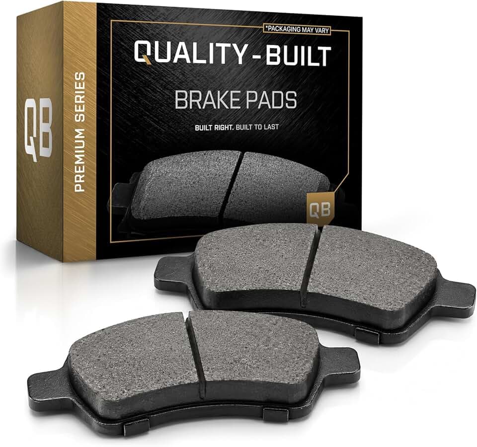 QUALITY-BUILT Premium Semi-Met Rear Brake Pads w/Hardware BP2467M