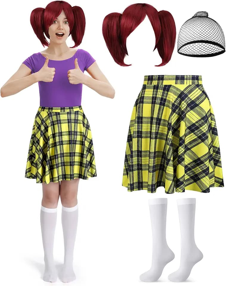 Skicuff 3 Pcs Halloween Women Fish Cartoon Style Costume Set
