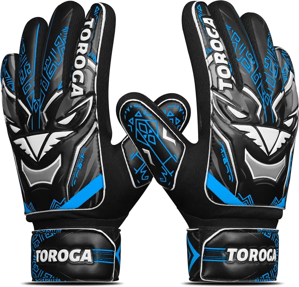 Infinity Pro Junior Kinder Torwarthandschuhe – Fußballhandschuhe mit Grip-Latex, Fingerschutz & Doppeltem Handgelenkband – Für Jungen & Mädchen