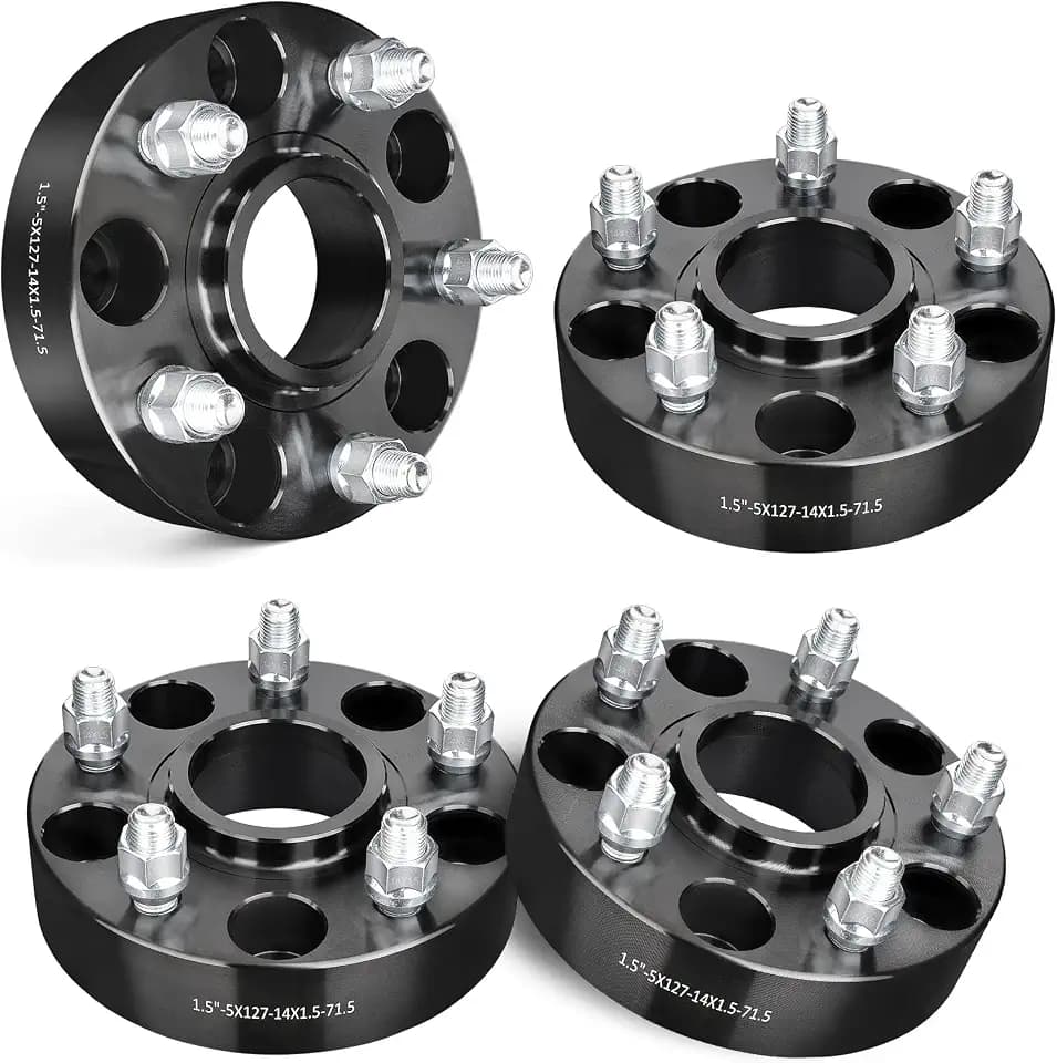 EVIL ENERGY 5x5 Wheel Spacers 1.5", 71.5 mm Bore Hubcentric M14x1.5 Studs