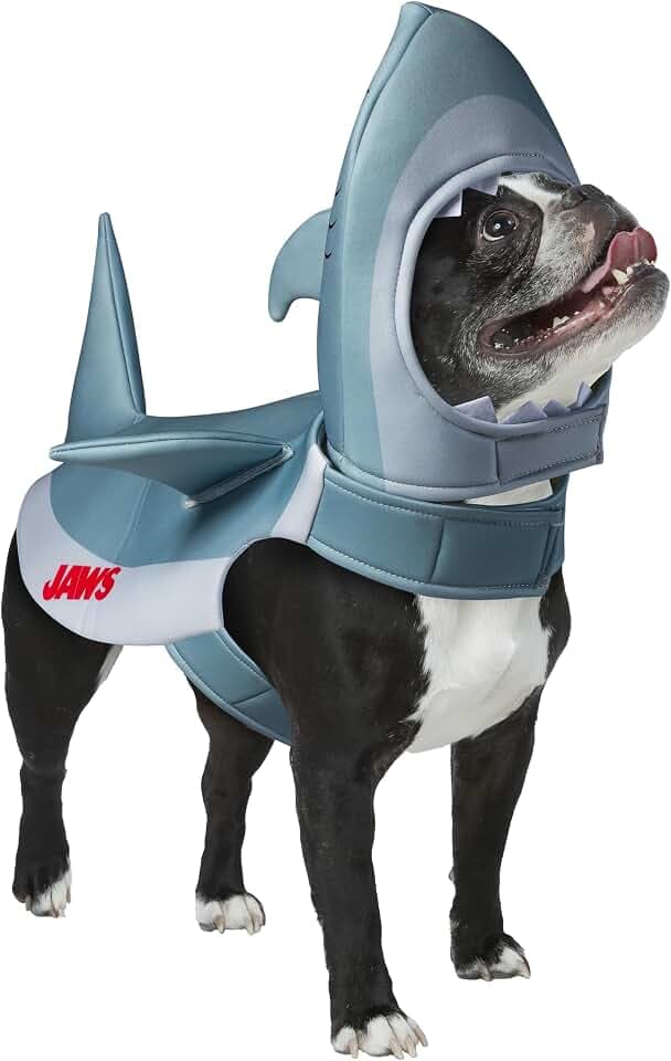 Jaws: Bruce Pet Costume for for Dogs or Cats by Rubies, XL