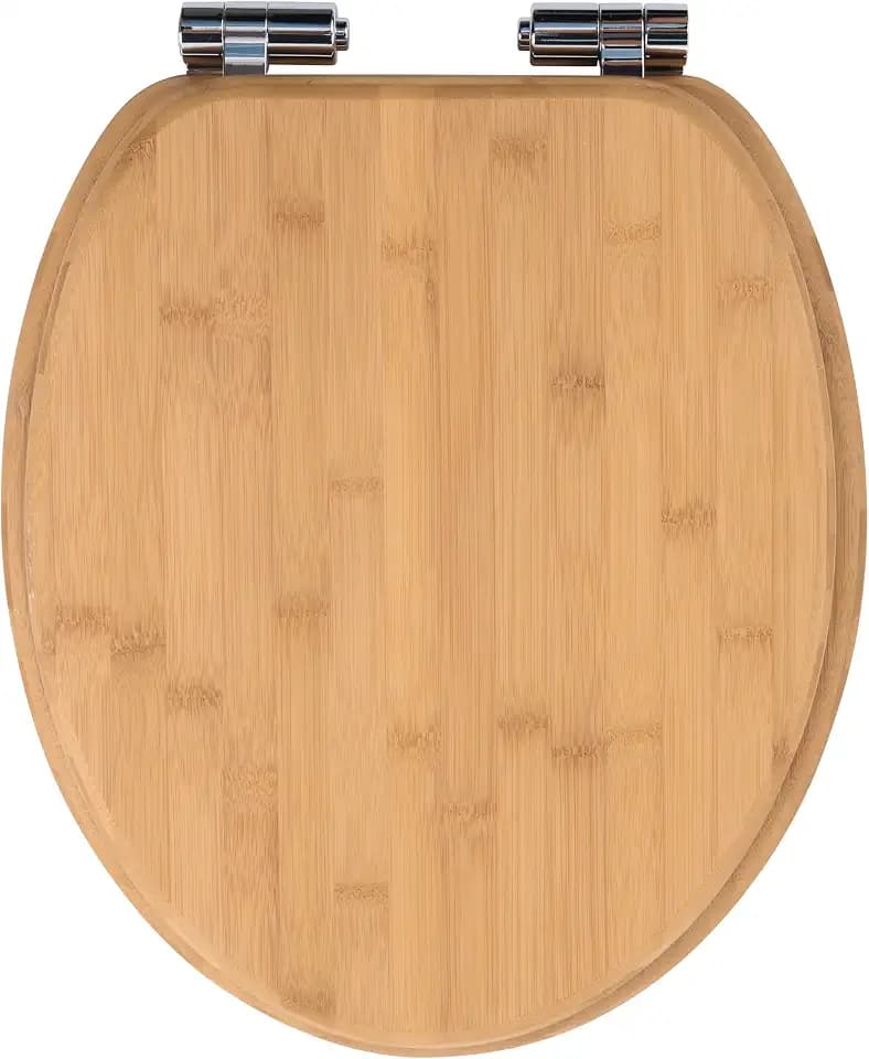 WC-Sitz aus Bambus mit Absenkautomatik, Schnellverschluss & Easy-Clean, Soft-Touch – PIKLiDS