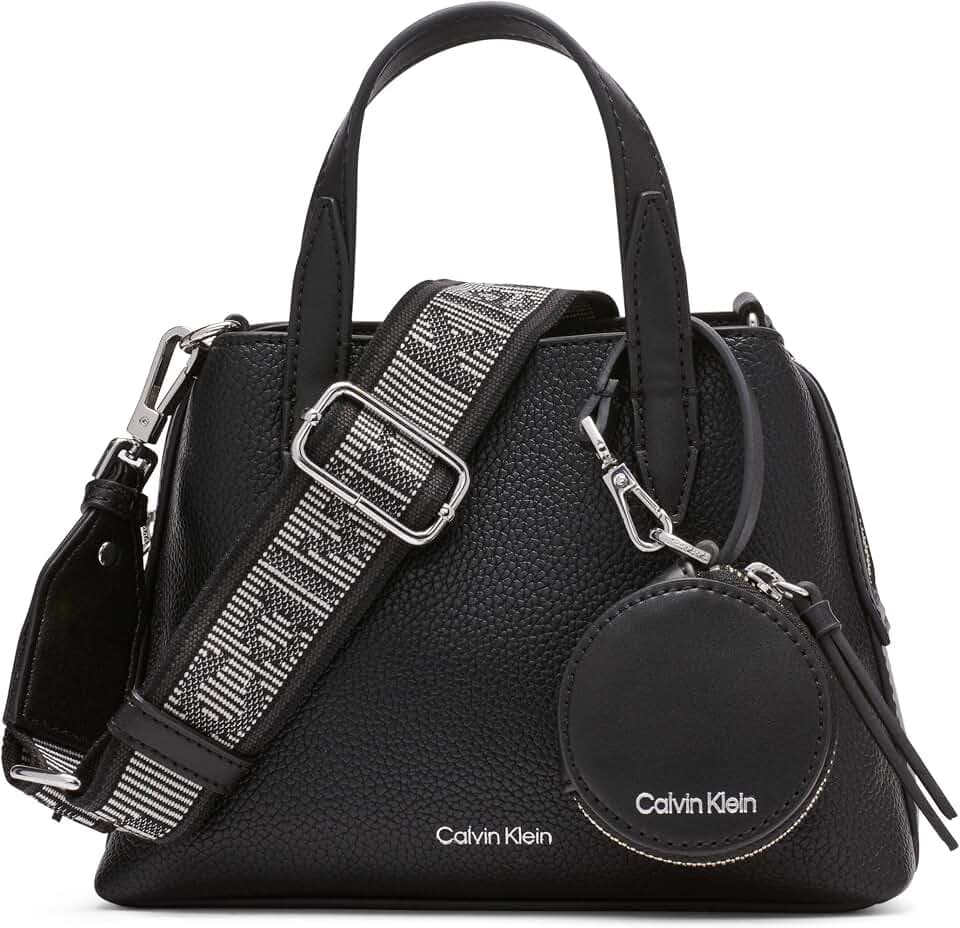 Calvin Klein Men's Millie 2 in 1 Mini Satchel Crossbody Handbag