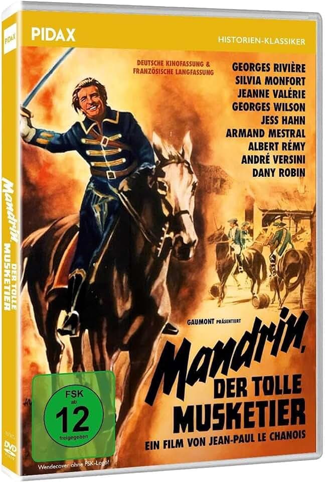 Mandrin, der tolle Musketier – Französischer Historienfilm [DVD]
