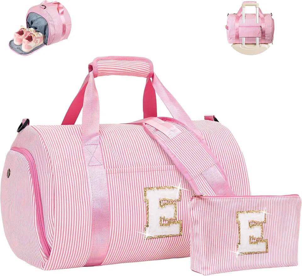 Gift for 8 9 10 11 12 Years Old Girl-Girls Travel Duffle Dance Bag