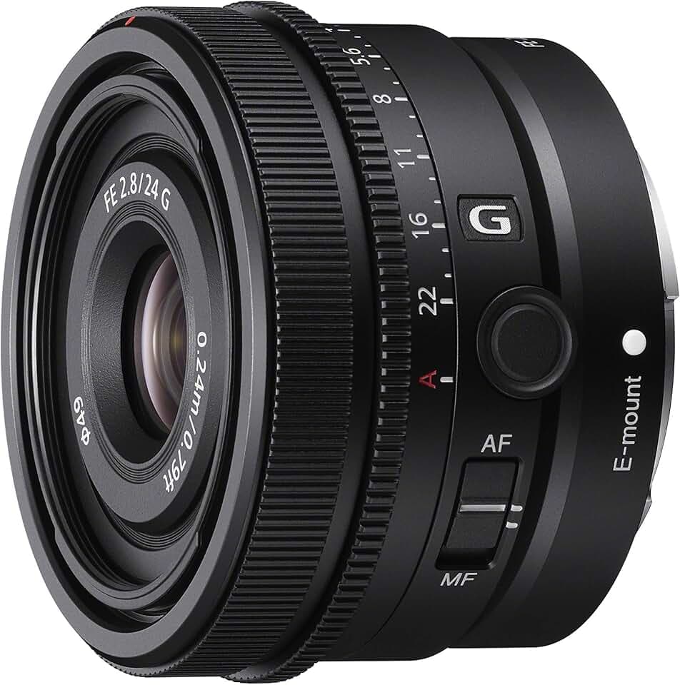 Sony FE 24mm F2.8 G Full-Frame Ultra-Compact G Series Lens (SEL24F28G)