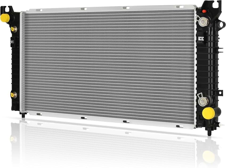 DWVO Complete Radiator Compatible with 2015-2017 Chevrolet Silverado 1500
