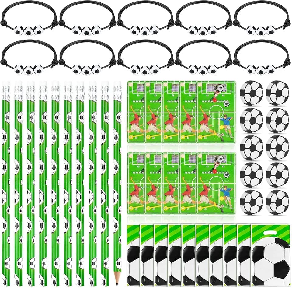 Draupnir 50 Stück Fußball Mitgebsel Set