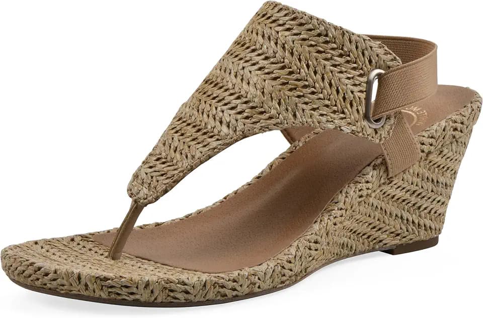 White Mountain Women's All Dres Wedge Sandal