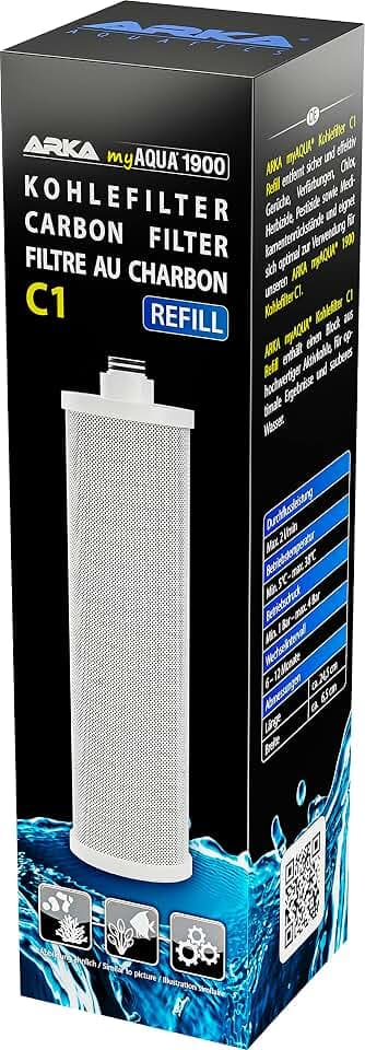 Kohlefilter C1 Nachfüllung myAqua 1900 - Vorfilter für Osmoseanlage
