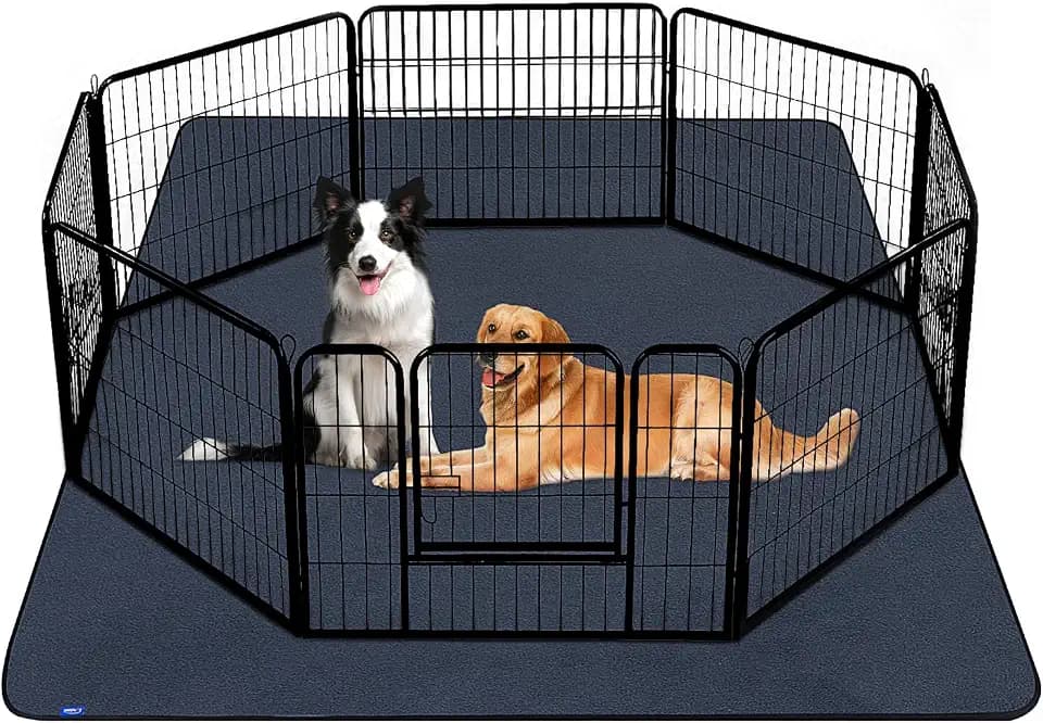 Sunsleek 72"x72" Washable Pee Pads for Dogs Extra Large Non-Slip Puppy Pads
