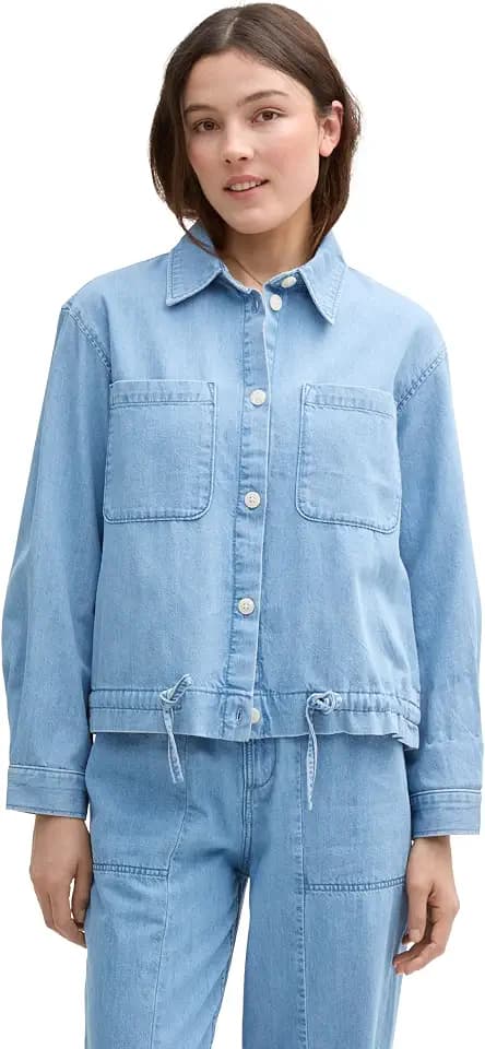 TOM TAILOR Denim Damen Lightweight Jeansjacke