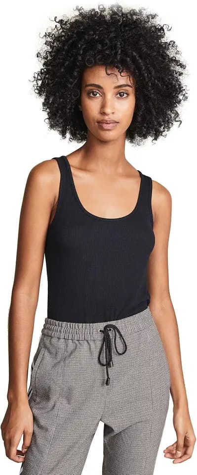 Splendid Women's Zuma 2x1 Rib Scoop Tank Top