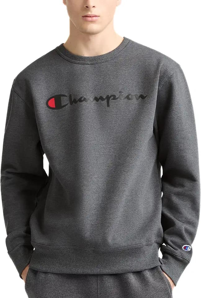 Champion Men's Fleece Crewneck Sweatshirt (Reg. Or Big & Tall)