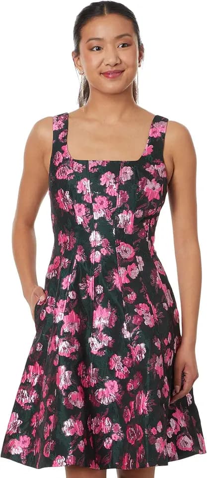 Lilly Pulitzer Women's Leya Floral Jacquard Dres