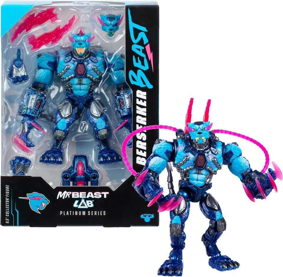 MRBEAST LAB Platinum Series 6" Berzerker Beast Titans Collector Figure