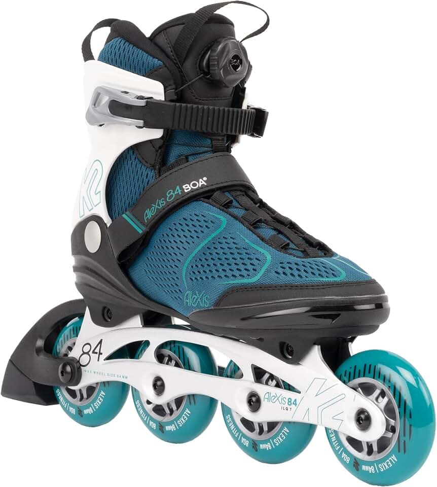 K2 Alexis 84 BOA Inline Skates Inliner Outdoor Skating Sport Damen blau NEU blau