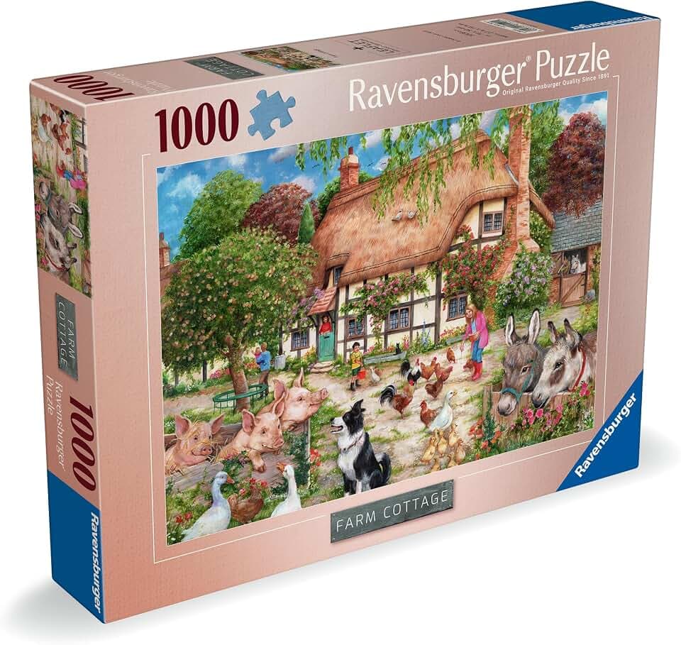 Ravensburger Farm Cottage Puzzle für Erwachsene und Kinder ab 12 Jahren, 1000 Teile