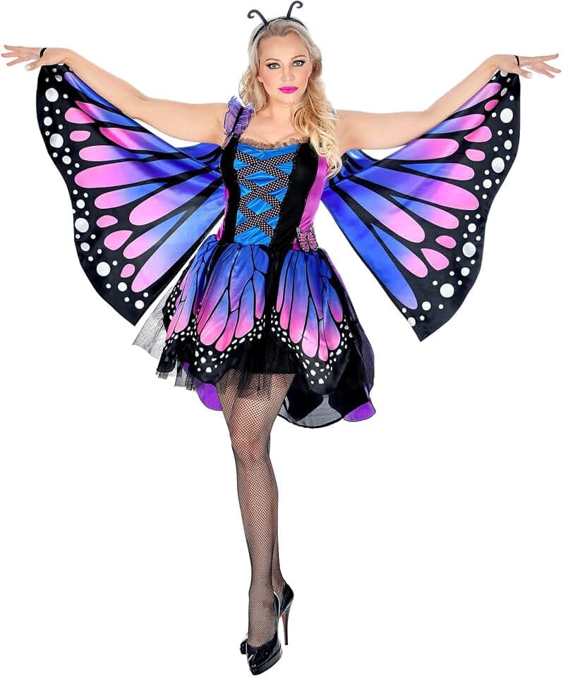 W WIDMANN MILANO Party Fashion - Schmetterling Kostüm Damen