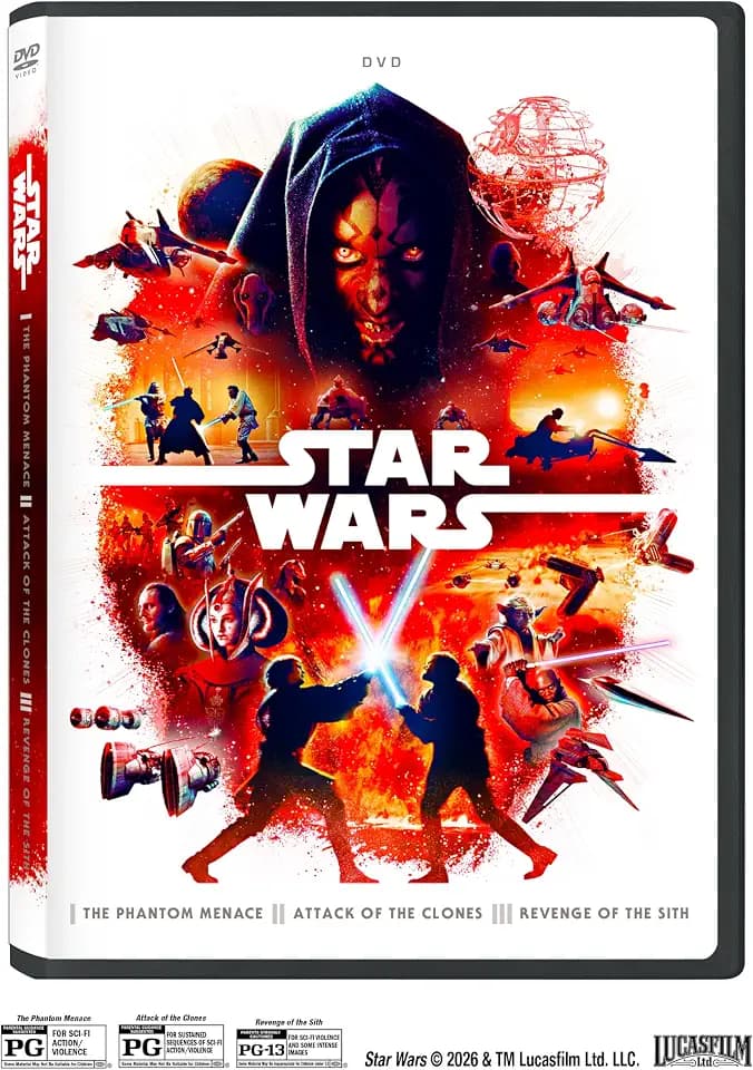 Star Wars: Prequel Trilogy (3 Discs) - DVD